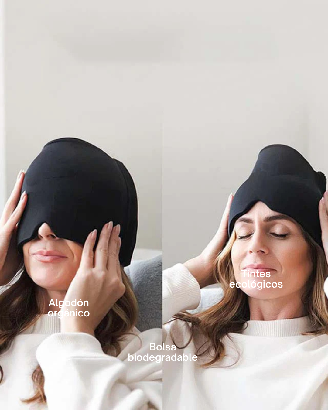 GORRO GEL PARA DOLOR DE CABEZA Y LA MIGRAÑA
