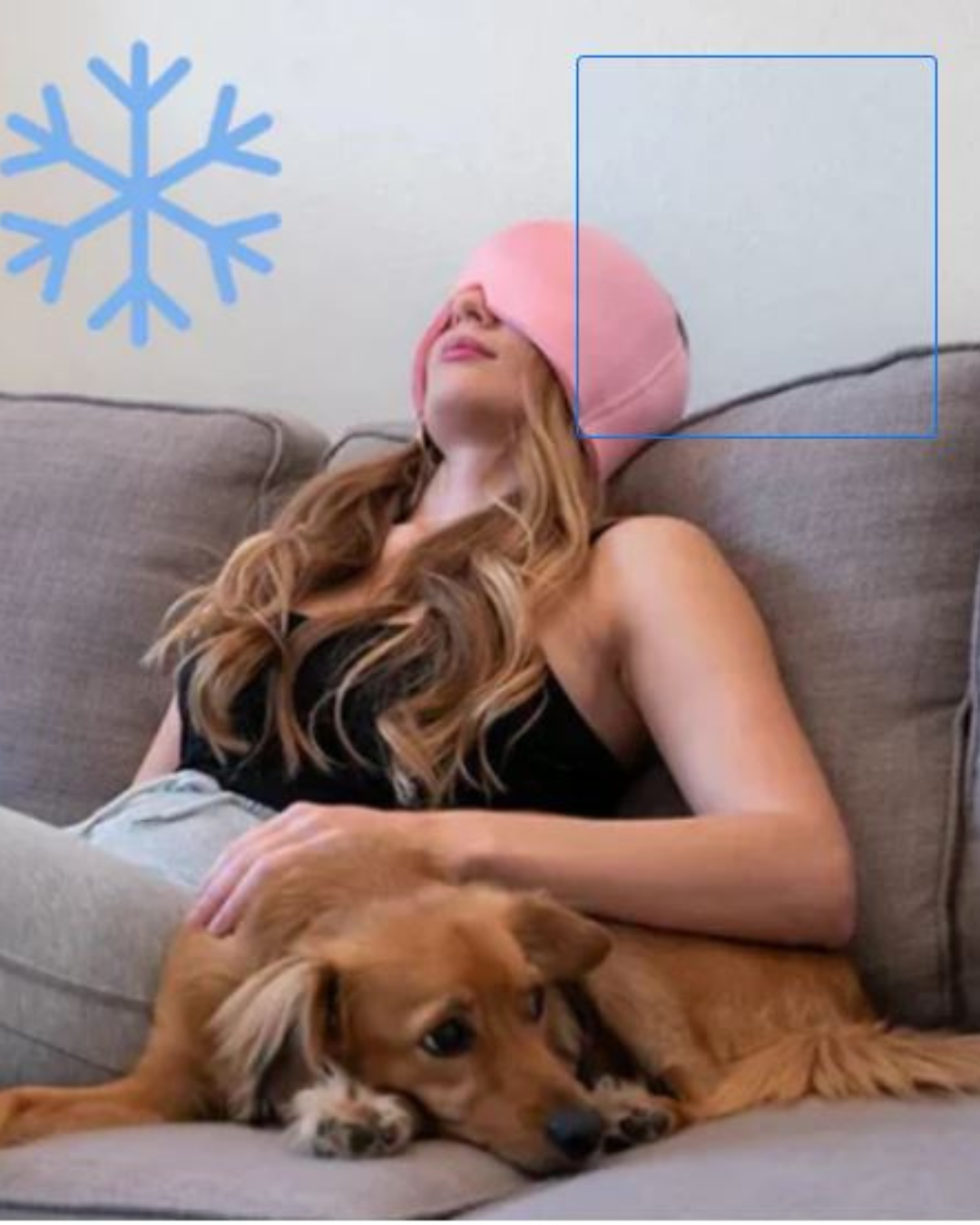 GORRO GEL PARA DOLOR DE CABEZA Y LA MIGRAÑA